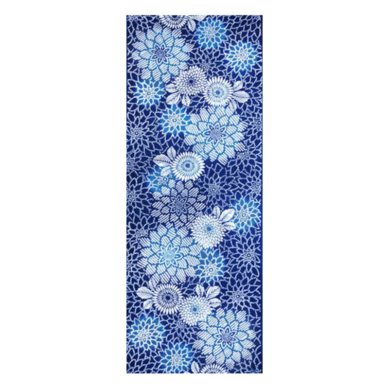 梨園染 戸田屋商店 てぬぐい 花かのこ(青)